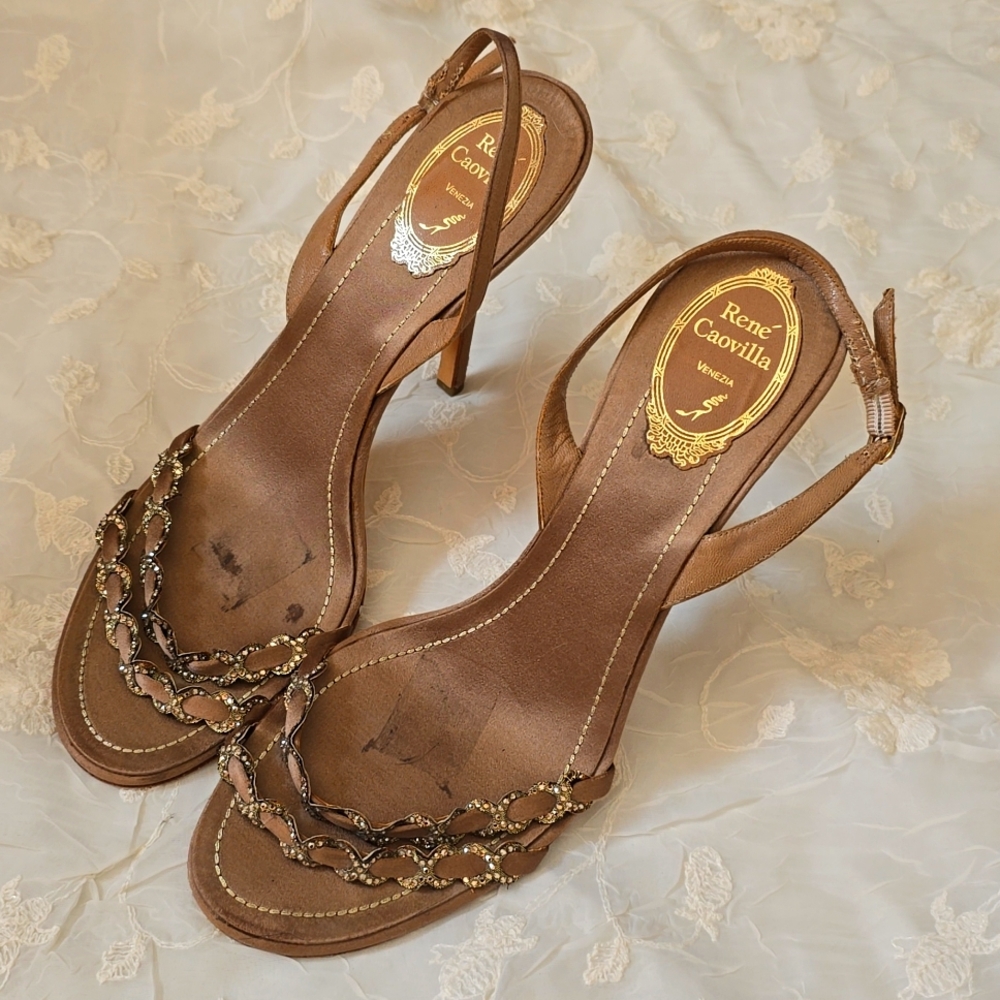 Rene Caovilla Heels Size 39.5